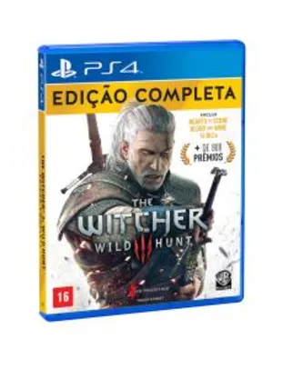 The Witcher 3 Wild Hunt Edição Completa - PS4 - R$64,99
