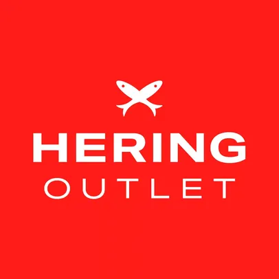 Outlet Hering - desconto lista selecionada 80% + 20%