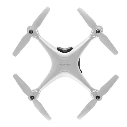 [AME R$896] Drone Multilaser Fenix GPS FPV Câmera FULL HD 1920P Branco - ES204