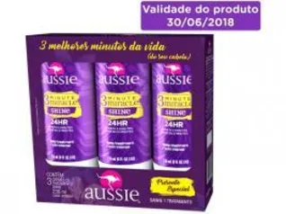 Kit Aussie 3 Minute Miracle Shine - 3 Unidades 29,90