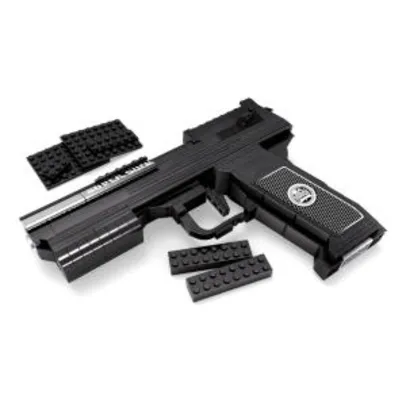 pistola falsa de ABS de DIY - 373pcs - R$63