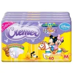 [Ricardo Eletro] Fralda Cremer Disney Baby M 160 unidades - por R$79