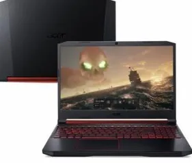 Notebook Acer Nitro 5 - 15,6” - i5 9th - GTX1650 4GB - 512Gb SSD R$4498