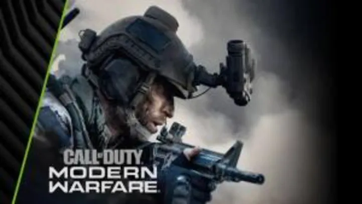 Compre uma GEFORCE RTX e ganhe Call of Duty: Modern Warfare