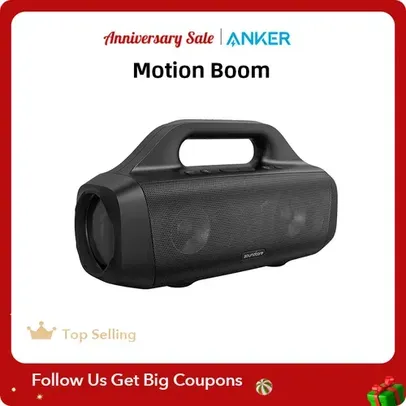 [IMPOSTO INCLUSO/MOEDAS] Caixa de Som Bluetooth Anker Soundcore Motion Boom