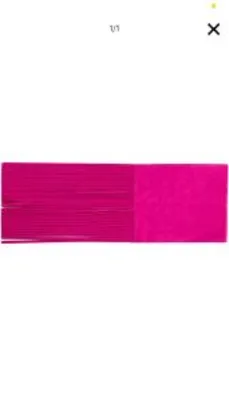 Papel de Bala Seda Rosa Pink 8cm - 48 Unidades - Regina Festas | R$2,50