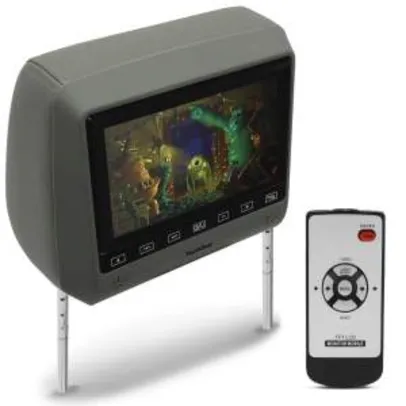 Monitor de DVD Automotivo de Encosto de Cabeça 7" - Tech One 61753 - R$126,00