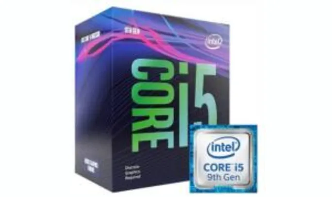 Processador Intel Core i5-9400F Coffee Lake, Cache 9MB, 2.9GHz (4.1GHz Max Turbo), LGA 1151, Sem Vídeo - BX80684I59400F