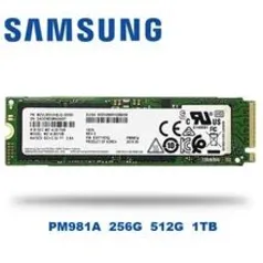 Samsung SSD NVME M.2 PM981 - 512GB - R$360