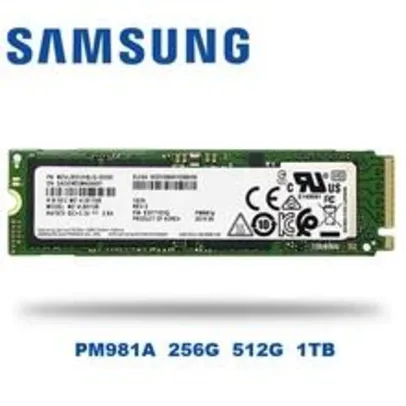 Samsung SSD NVME M.2 PM981 - 512GB - R$360