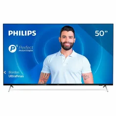 (APP) SMART TV 50" PHILIPS 4K DOLBY | R$1985