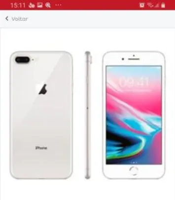 iPhone 8 Apple Plus com iOS 11 64GB | R$2.903