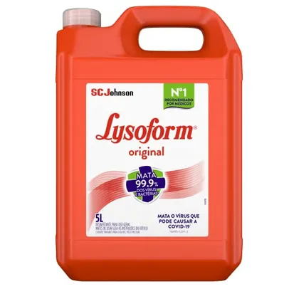 (Rec) Desinfetante Bruto, Lysoform, 5 Litros