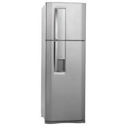 Refrigerador Electrolux Duplex DW42X Frost Free com Dispenser de Água e Controle de Temperatura Blue Touch 380 L - Inox - R$1.994
