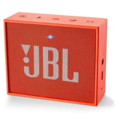 Caixa de Som Portátil JBL Go Wireless - Laranja por R$ 94