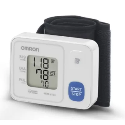 [SHOPTIME] Monitor De Pressão Arterial De Pulso Automático Omron Hem-6123 - R$ 55,00