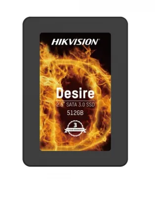 SSD Hikvision Desire, 512GB, SATA III, Leitura 560MBS e Gravação 505MBs, HS-SSD-Desire(S)/512G