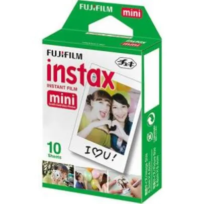 [1ª compra] Filme Instax Mini com 10 Poses Fujifilm - R$19,99