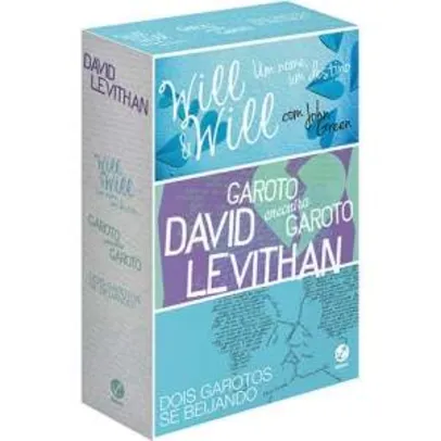 [VOLTOU - Submarino] Box David Levithan (3 volumes) - R$20