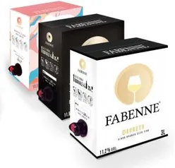 Kit Vinhos Fabenne Tinto + Branco + Rosé - Bag-in-Box 3 L | R$199