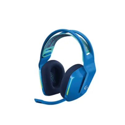 Headset Gamer Sem Fio Logitech G733 RGB Lightsync, Surround 7.1 com Blue VOICE | Azul - 582164