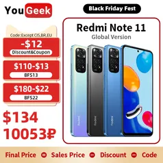 Xiaomi Redmi Note 11 4GB 128GB 90hz 5000mAh 33W