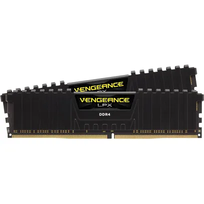 Foto do produto Memória 32GB ( 2x16gb ) DDR4 2666mhz Corsair Vengeance LPX