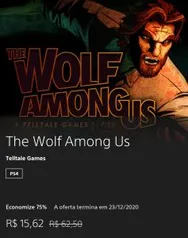 The Wolf Among Us - PS4 | R$16