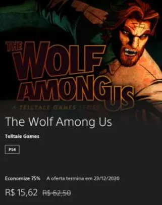 The Wolf Among Us - PS4 | R$16