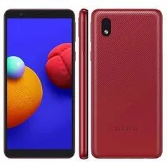 (PAYPAL) Smartphone Samsung Galaxy A01 Core, 32GB, 2GB RAM, Tela Infinita de 5.3' Vermelho - R$584