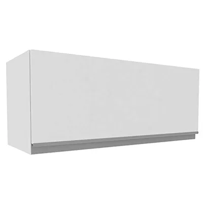 Armário Aéreo Madesa Acordes Glamy 100% MDF 80 cm 1 Porta - Branco