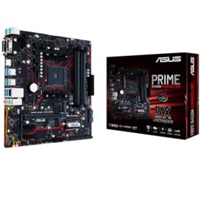 Placa Mãe B450M Gaming/BR Asus Matx (AM4) DDR4 Prime