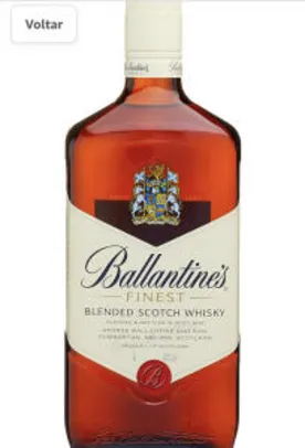 Whisky Ballantines Finest - 1 Litro R$65