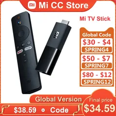 Xiaomi Mi TV Stick Android TV 9.0 HDR 1080P 1GB RAM 8GB ROM