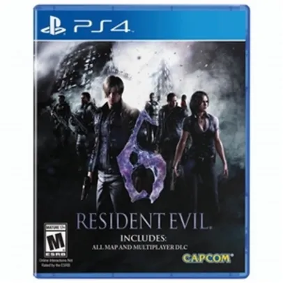 Resident Evil 6 - PS4 - R$ 62.99