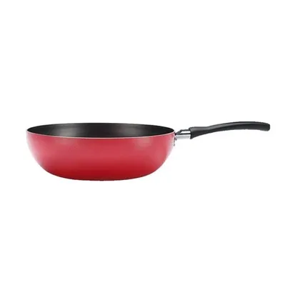 Panela Wok Antiaderente Brinox 24cm 2,3l Garlic Vermelho