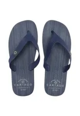 Chinelo Cartago Lettering Azul-Marinho | R$25