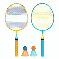 Franklin Sports Conjunto infantil de raquete de badminton