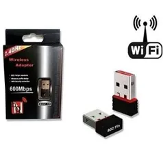 [AME 50% R$ 1,47] Adaptador Wifi 150m 600mpbs Ultra Rápido 2.4ghz R$3