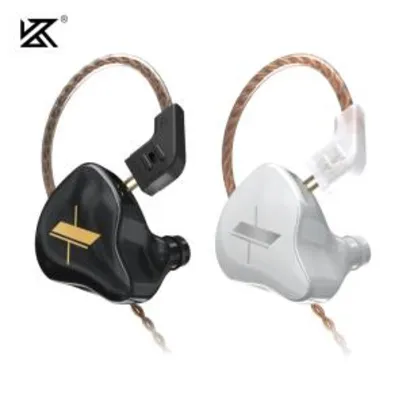 [Primeira compra] Kz edx fones de ouvido 1 dinâmico com cancelamento de ruído | R$1