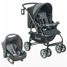 Carrinho Travel System At6 K Touring Evo Burigotto Cinza | R$ 770