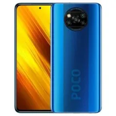 Smartphone Xiaomi Poco X3, 6GB RAM, 64GB, Cobalt Blue - R$1699