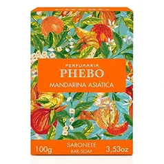 [SUPER R$4.16]Sabonete Barra Origens Mandarina Asiática 100G, Phebo