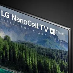 Smart TV LED LG 55'' 55SM8600 Ultra HD 4K com Conversor Digital 4 HDMI 3 USB Wi-Fi 240Hz - Preta R$2.870