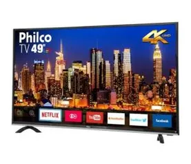 Smart TV LED 49 4K. 3 HDMI, 1 USB