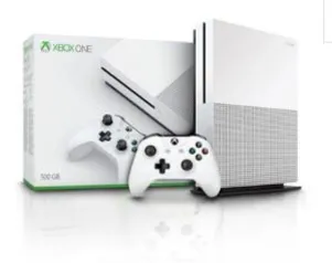 Console Xbox One S 500gb com Controle Original Xbox One S Microsoft - R$1200 (R$960 pagando com AME)