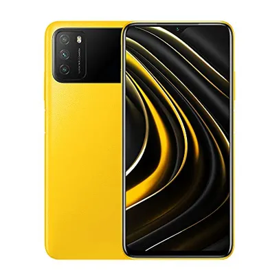 Xiaomi Poco M3 4GB+64GB Versão Global (POCO Yellow) | R$ 1053