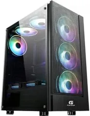 Gabinete gamer mid tower cruiser RGB fortrek | R$430