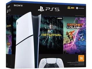 [APP/BR] PlayStation 5 Slim Edição Digital 2024 1TB  + 2 Jogos Digitais