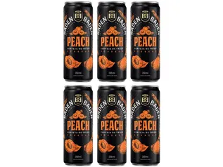 Cerveja Baden Baden Peach Puro malte PACK COM 6, UNIDADE SAI A 3,95